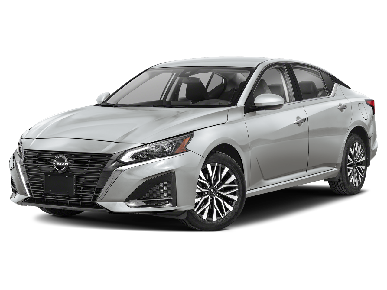 2023 Nissan Altima 2.5 SV in Brilliant Silver Metallic — front three-quarter view